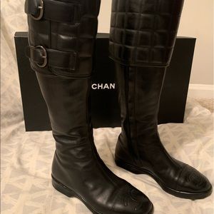 Vintage Chanel boots